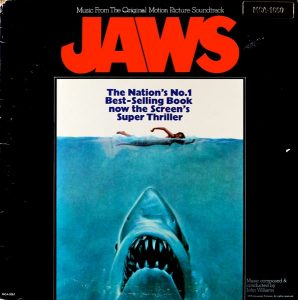 1975 movie Jaws soundtrack on vinyl